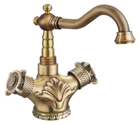 Смеситель Zorg Antic A 3009U-BR для раковины 