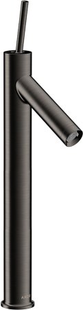 Смеситель Axor Starck 10129340 для раковины, шлифованный черный 
