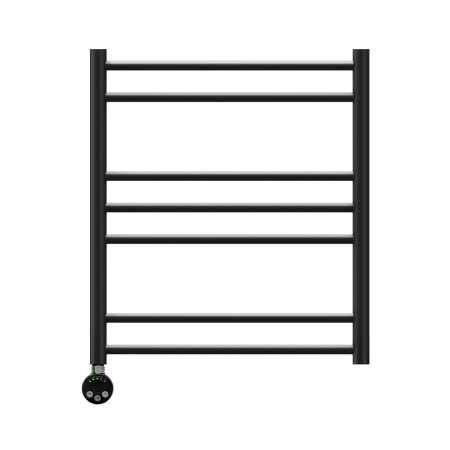 Полотенцесушитель электрический Lemark Ursus П7 500x600, левый/правый, черный 