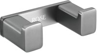 Крючок для ванной комнаты двойной Rose RG1821T, пепельный