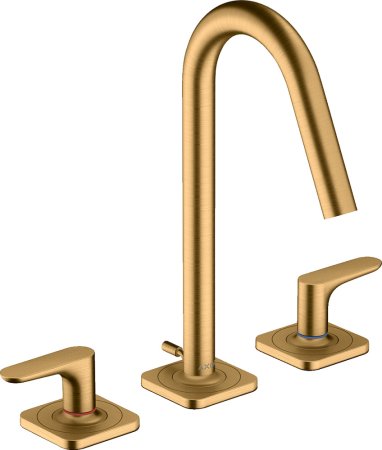 Смеситель Axor Citterio M 34133950 для раковины, шлифованная медь 
