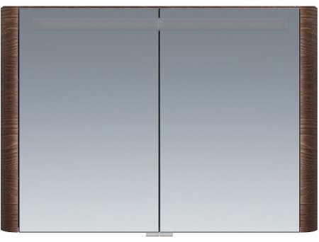 Зеркальный шкаф AM.PM Sensation 100 M30MCX1001TF с подсветкой Табачный дуб 