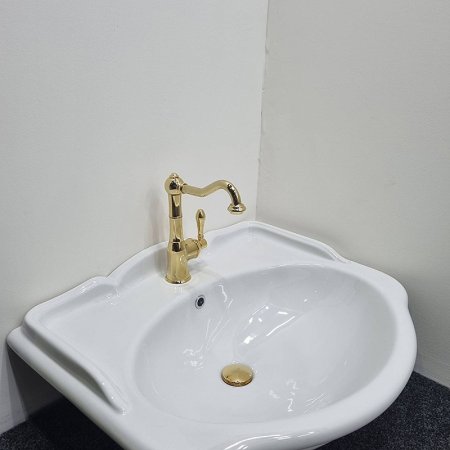 Смеситель для раковины Gattoni Orta 2741/27D0 NEW Золото 24 карат 