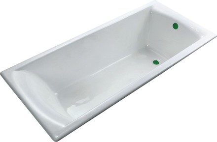 Чугунная ванна Kaiser 150х70 КВ-1801 с антискользящим покрытием 