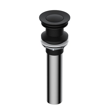 Донный клапан для раковины WasserKRAFT Push-up A250 черный Soft-touch 