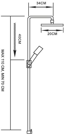 Душевая система MIXLINE ML2400 (530033) 