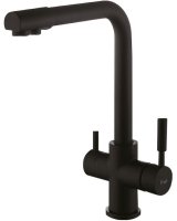 Смеситель для кухни Frap F4352-6 Черный матовый