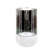 Душевая кабина Deto L 810 N без крыши BLACK