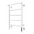 Полотенцесушитель электрический Larusso Прайм КС П5 40х60 9003 