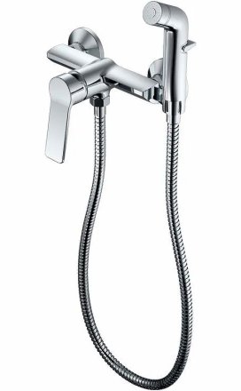 Гигиенический душ со смесителем Haiba HB55559 Хром 
