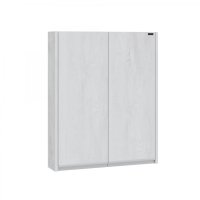 Шкаф для ванной навесной Уран 60х75 светлый