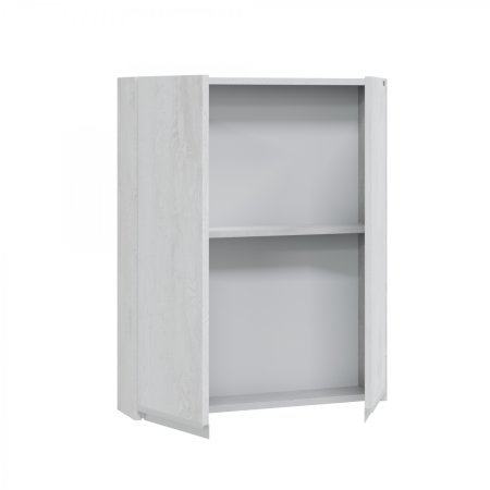 Шкаф для ванной навесной Уран 60х75 светлый 