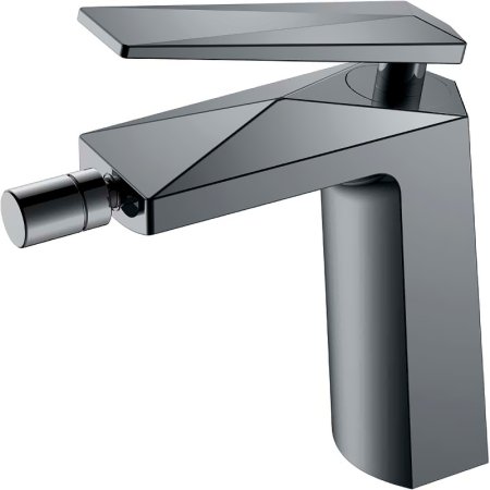 Смеситель для биде Boheme Venturo 376-SGM Антрацит глянец 