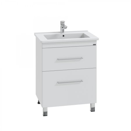 Тумба Санта Вегас 65 напольная 2 ящика с умывальником Оскар 65 