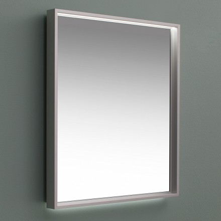Зеркало De Aqua Алюминиум 7075 с подсветкой, серебро 