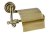 Держатель туалетной бумаги Boheme Medici 10601 с крышкой Бронза 