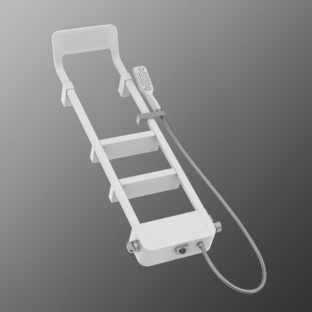 Душевая панель Black&White Seasons 1210w0 Снежный белый 