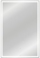Зеркало-шкаф "КВАРТЕТ 55*80" с подсветкой, сенсор на зеркале