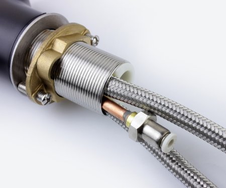 Смеситель для раковины Bronze de Luxe Optima 10188B Черный матовый 