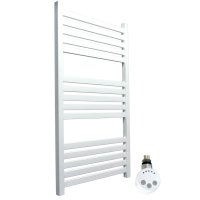 Полотенцесушитель электрический Ника Modern ЛМ-6 100/50 белый масляный