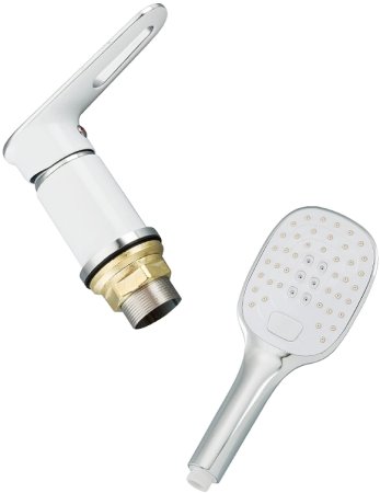 Смеситель на борт ванны Frap H49 F1149 Белый Хром 