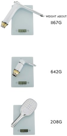 Смеситель на борт ванны Frap H49 F1149 Белый Хром 