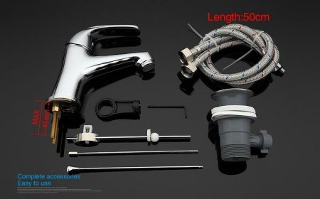 Смеситель для раковины Gappo G35 G1035 Хром 