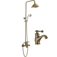 Набор для ванны 2 в 1 GANZER SUSANNE GZ77067D Бронза