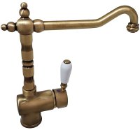 Смеситель для кухни Paini Cox 78F35881ANTKM Старая бронза Смеситель для кухни Paini Cox 78F35881ANTKM Старая бронза