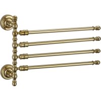 Полотенцедержатель поворотный четверной GANZER GZ 31014E