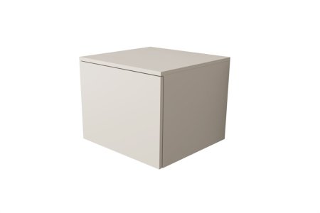 Тумба подвесная VELVEX Unit 50x40 выдв. ящик внутр. ящик шёлк шампань 