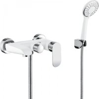 Cмеситель для ванны GANZER MARIA GZ22032F WHITE\CHROME