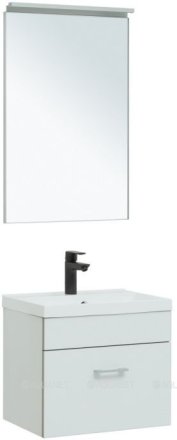 Мебель для ванной Aquanet Верона 50 белый матовый (раковина Нота 50 NEW) 