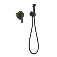 Гигиенический душ Timo Anni 2789/03SM со смесителем, черный