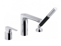 Смеситель для ванны на 3 отверстия Jacob Delafon Aleo+ E72330-CP