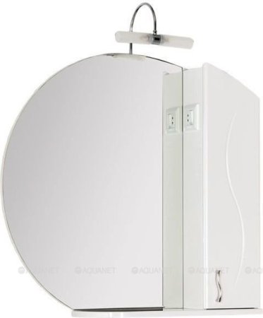 Зеркало-шкаф Aquanet Моника 85 белый 