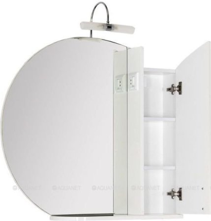 Зеркало-шкаф Aquanet Моника 85 белый 