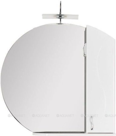 Зеркало-шкаф Aquanet Моника 85 белый 