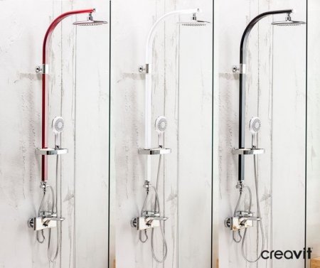 Душевая система Creavit SH771 Красная 