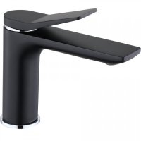 Cмеситель для раковины HANSEN H10099C Черный/Хром