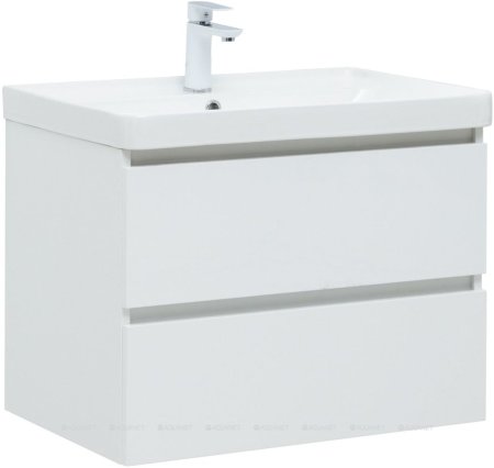 Тумба с раковиной Aquanet Вега 70 (2 ящика) 
