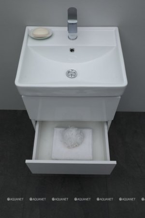 Тумба с раковиной Aquanet Вега 70 (2 ящика) 