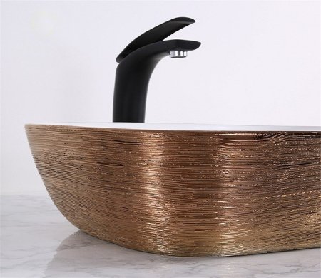 Раковина CeramaLux D1333H132 накладная 