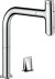 Смеситель Hansgrohe Metris Select M71 73819000 для кухонной мойки, хром 