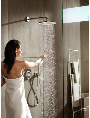 Верхний душ Hansgrohe Croma 280 1jet 26220140 Бронза матовая 