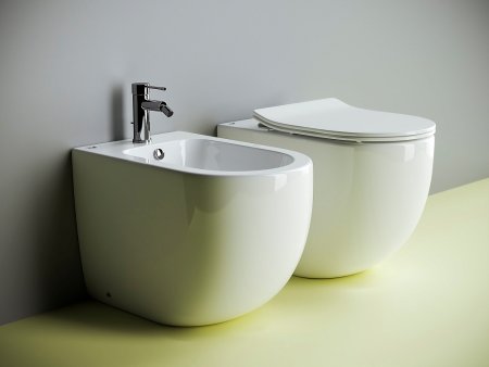 Унитаз приставной Ceramica Nova Metropol CN4004 безободковый 