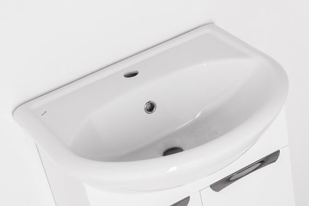 Тумба под раковину Style Line Жасмин 55 Белый глянец 