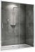 Душевая дверь Abber Komfort 150 AG93150 профиль Хром стекло прозрачное 