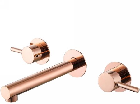 Смеситель для раковины Abber Emotion AF88121RG Розовое золото 