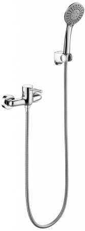 Смеситель для душа Bravat Slim F9332366CP-01-RUS, хром 
